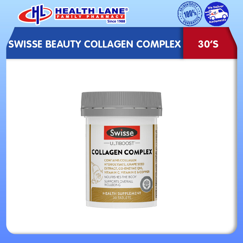 SWISSE BEAUTY COLLAGEN COMPLEX (30'S)